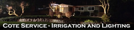 Cote Service - Irrigation and Low Voltage Lighting Installation & Services